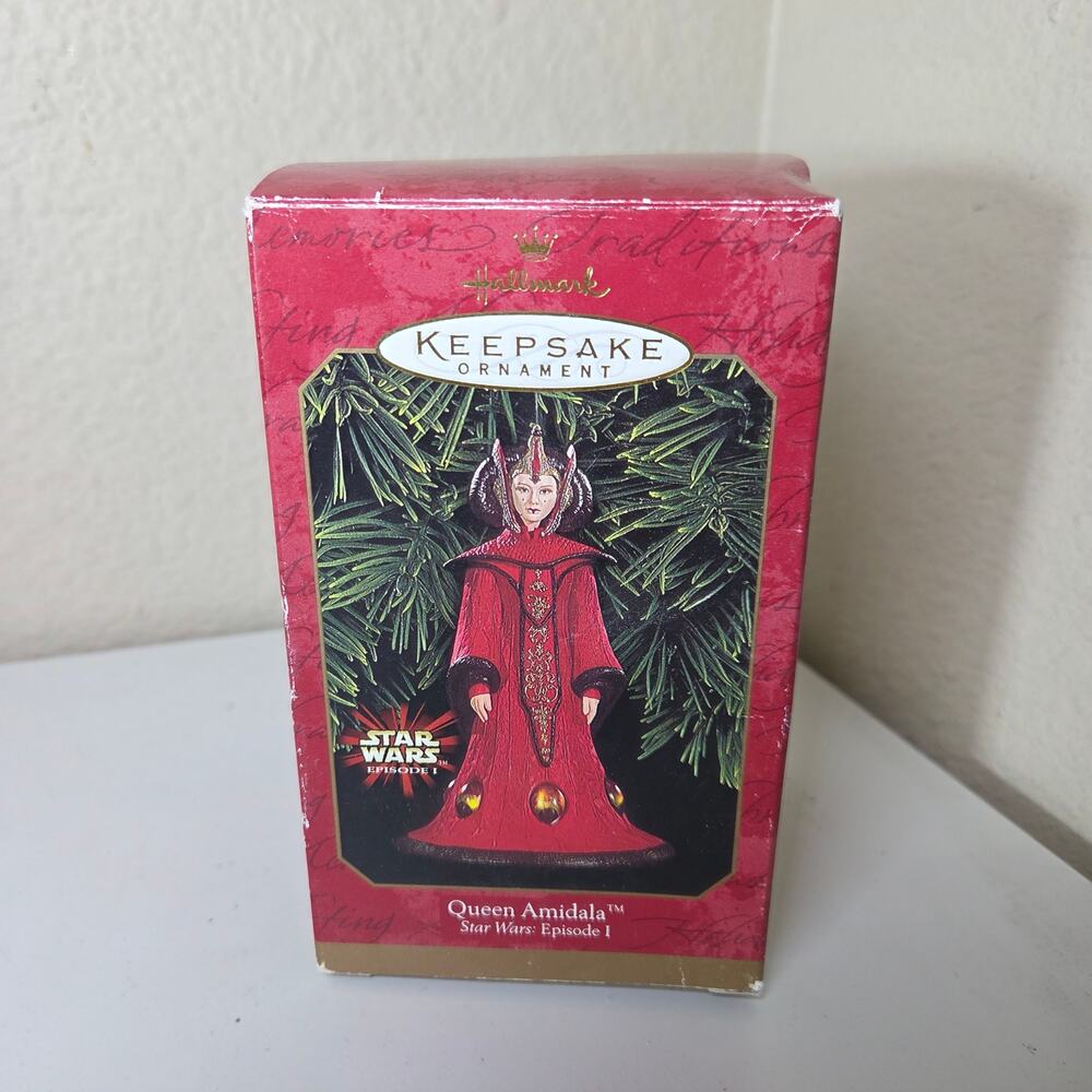 Hallmark Keepsake Ornament Vintage 1999 Queen Amidala Star Wars Episode 1